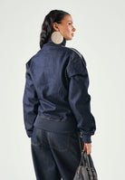 ADIDAS ORIGINALS Giubbotto FIREBIRD ADICOLOR indigo blu da uomo con 3-Stripes sulle maniche. KS4971 . ADIDAS ORIGINALS 