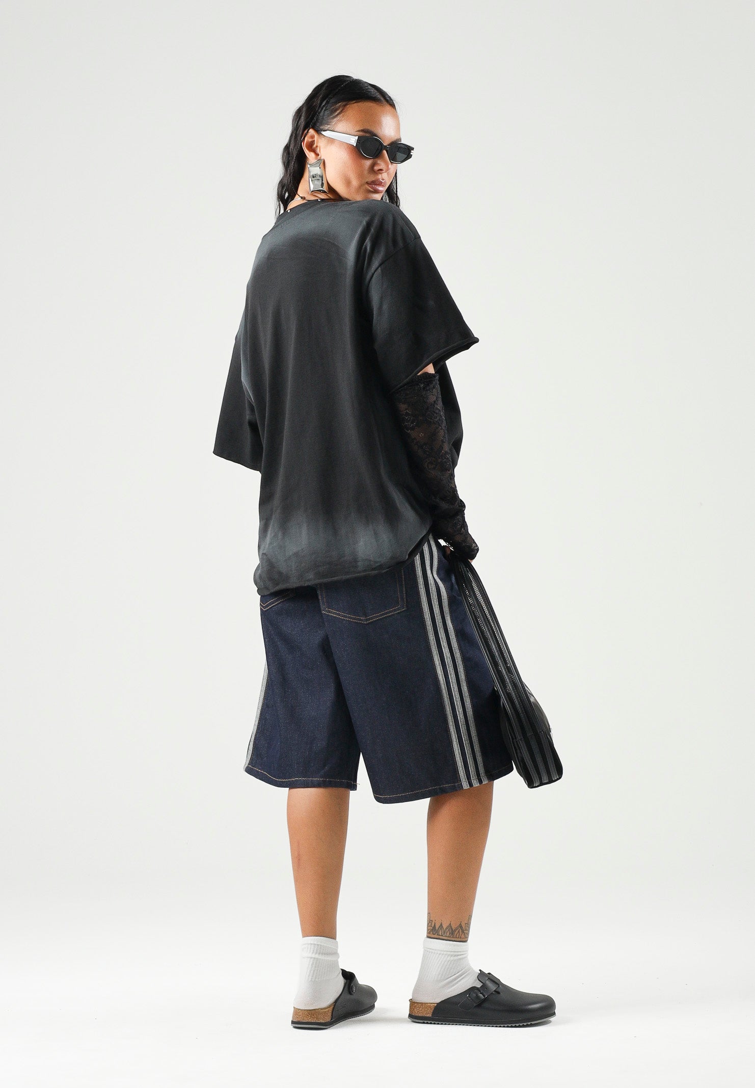 ADIDAS ORIGINALS Shorts FIREBIRD ADICOLOR JORTS indig blu per uomo e donna con iconiche 3-stripes KS6882 . ADIDAS ORIGINALS 