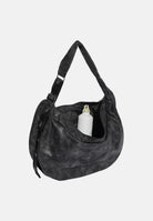 ADIDAS ORIGINALS Borsa a spalla Moon in PU con borchie nera da donna. KS6911 . ADIDAS ORIGINALS 