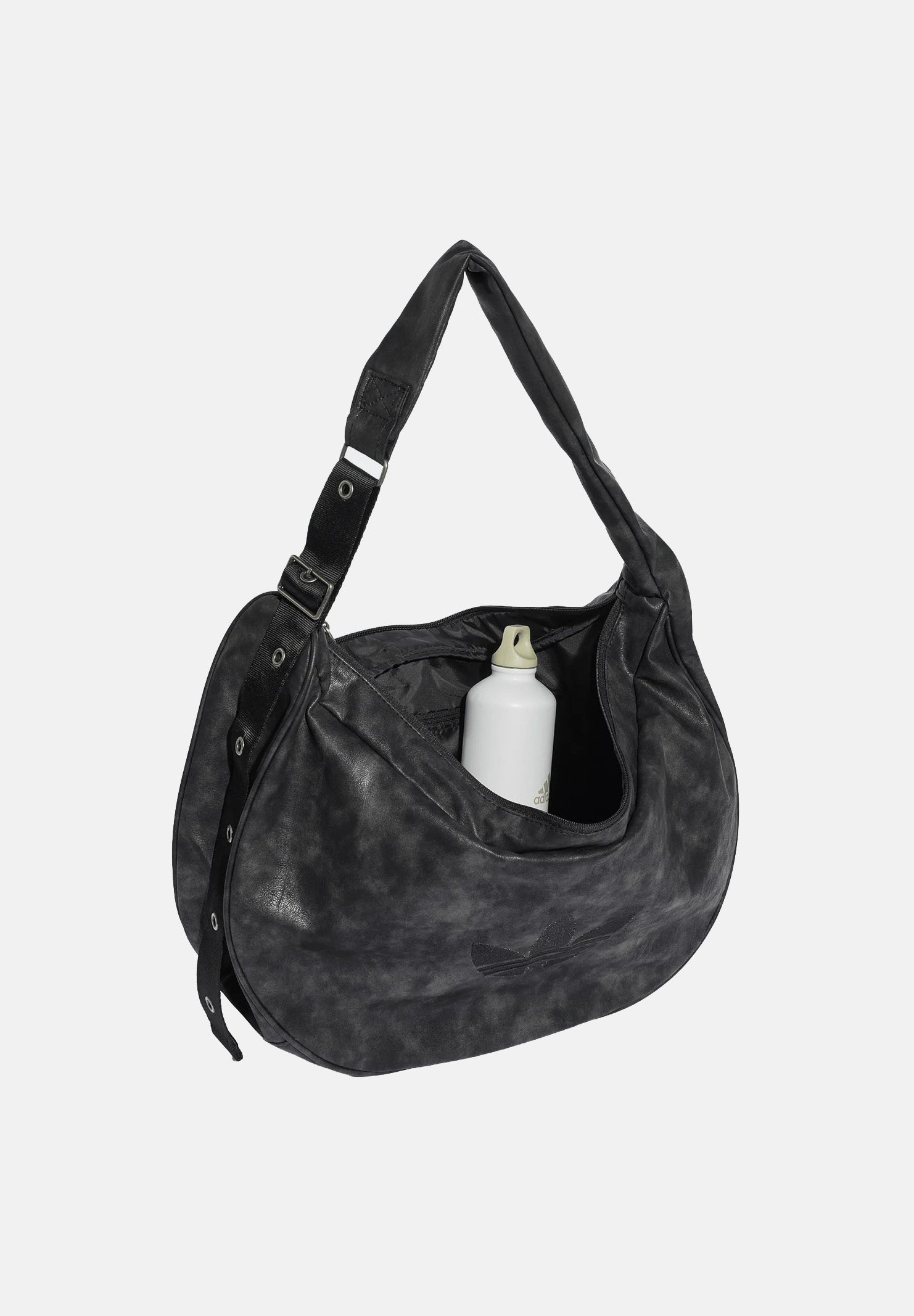 ADIDAS ORIGINALS Borsa a spalla Moon in PU con borchie nera da donna. KS6911 . ADIDAS ORIGINALS 