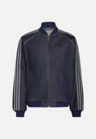 ADIDAS ORIGINALS Giubbotto SST ADICOLOR DENIM blu da uomo , con iconiche 3-Stripes KS6926 . ADIDAS ORIGINALS 