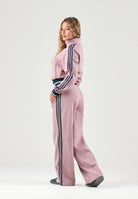 ADIDAS ORIGINALS Pantaloni sportivi FIREBIRD LOOSE TRACK PANTS Magic mauve-indigo, rosa malva e blu da donna KS7349 . ADIDAS ORIGINALS 