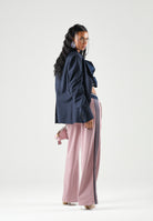 ADIDAS ORIGINALS Pantaloni FIREBIRD LOOSE TRACK PANTS Magic mauve-indigo, rosa e blu da donna KS7349 . ADIDAS ORIGINALS 