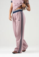 ADIDAS ORIGINALS Pantaloni FIREBIRD LOOSE TRACK PANTS Magic mauve-indigo, rosa e blu da donna KS7349 . ADIDAS ORIGINALS 