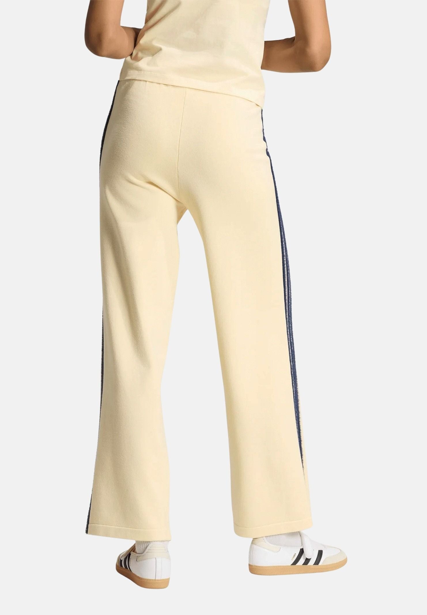 ADIDAS ORIGINALS Pantaloni FIREBIRD giallo da donna con vita elasticizzata e bande laterali a contrasto KS7363 . ADIDAS ORIGINALS 