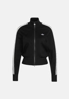 ADIDAS ORIGINALS Giubbotto TRACK TOP nero da donna con 3 stripes iconiche KS7366 . ADIDAS ORIGINALS 
