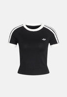 ADIDAS ORIGINALS T-shirt Black white e nero da donna con 3-stripes iconico KS7375 . ADIDAS ORIGINALS 