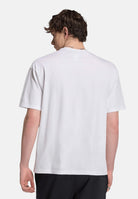 ADIDAS ORIGINALS T-shirt TREFOIL ESSENTIALS bianca da uomo con logo iconico KS7394 . ADIDAS ORIGINALS 