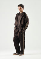 ADIDAS ORIGINALS Pantaloni ADICOLOR SPACER Aurora Coffee da uomo con iconiche 3-stripes KS7432 . ADIDAS ORIGINALS 