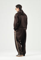 ADIDAS ORIGINALS Pantaloni ADICOLOR SPACER Aurora Coffee da uomo con iconiche 3-stripes KS7432 . ADIDAS ORIGINALS 