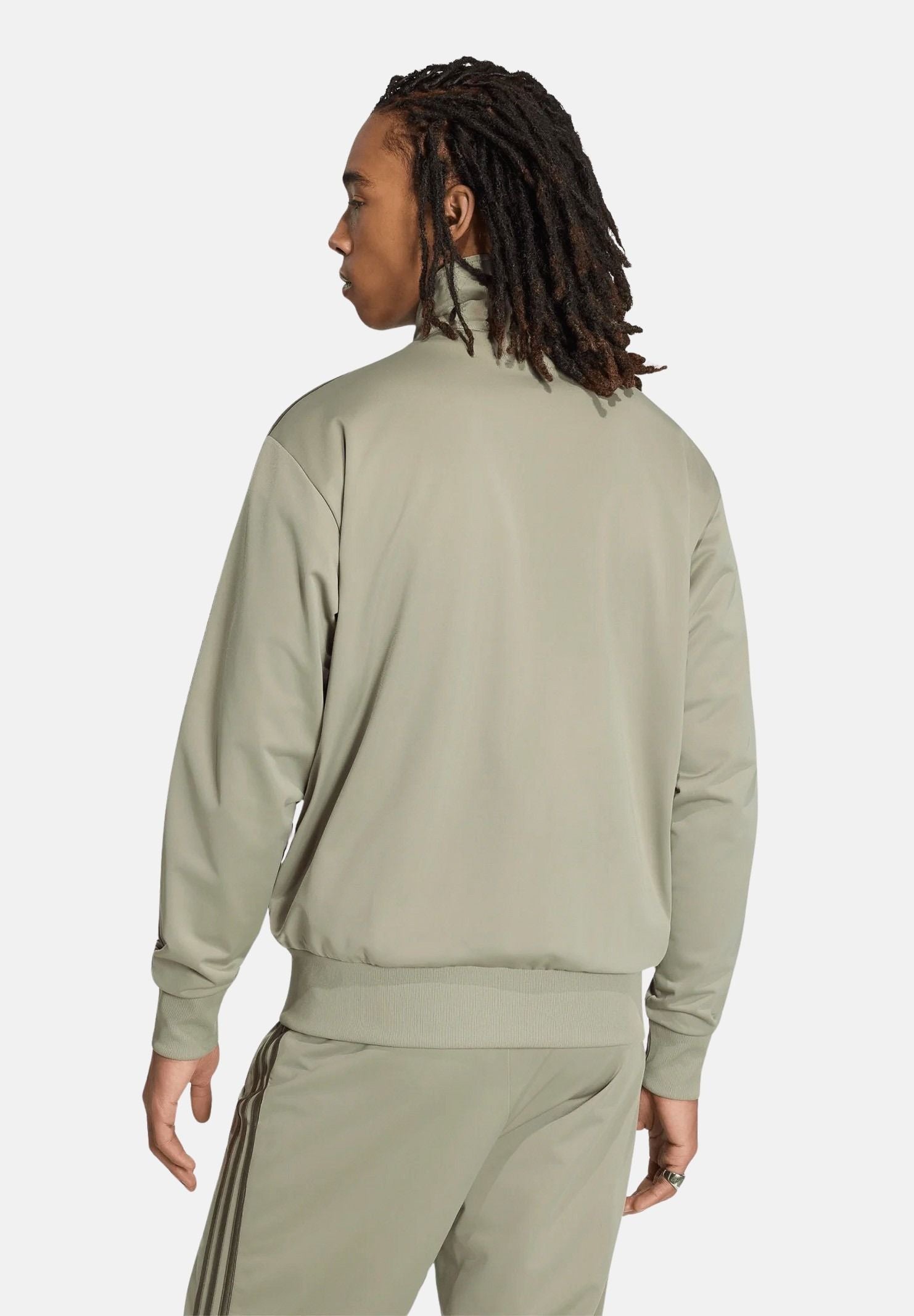 ADIDAS ORIGINALS Felpa con zip FIREBIRD TRACK JACKET Silver Pebble, grigio chiaro, da uomo. KS7465 . ADIDAS ORIGINALS 