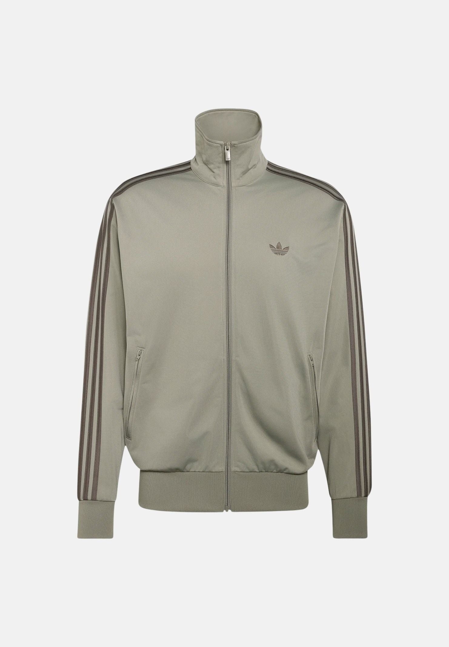 ADIDAS ORIGINALS Felpa con zip FIREBIRD TRACK JACKET Silver Pebble, grigio chiaro, da uomo. KS7465 . ADIDAS ORIGINALS 
