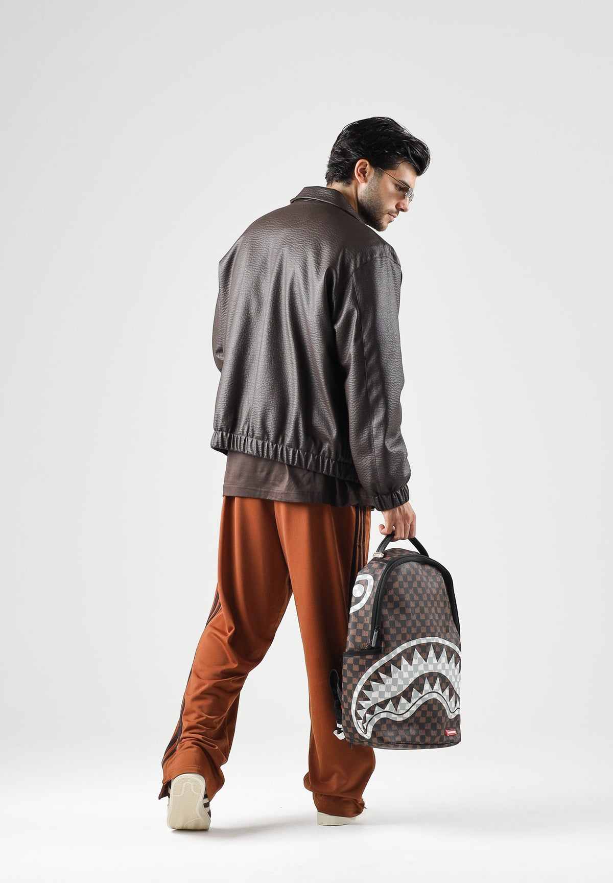 ADIDAS ORIGINALS Pantaloni FIREBIRD VELOUR marrone e bronzo per uomo e donna KS7479 . ADIDAS ORIGINALS 