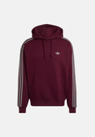 ADIDAS ORIGINALS Felpa ADICOLOR CLASSICS maroon bordeaux da uomo con cappuccio KS7506 . ADIDAS ORIGINALS 