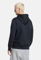 ADIDAS ORIGINALS Felpa TREFOIL ESSENTIALS HOODIE nera da uomo  con logo iconico KS8920 . ADIDAS ORIGINALS 