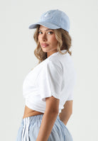ADIDAS ORIGINALS  cappellino in denim lavato Washed Denim Cap Blue Dawn azzurro unisex KS9317 . ADIDAS ORIGINALS 
