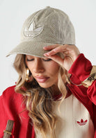 ADIDAS ORIGINALS cappellino Washed Denim Cap Khaki Three beige kaki unisex. KS9318 . ADIDAS ORIGINALS 