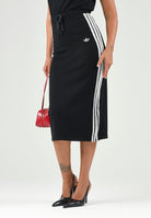 ADIDAS ORIGINALS Gonna GONNA IN MAGLIA Black / White, nero e bianco, donna. KS9373 . ADIDAS ORIGINALS 