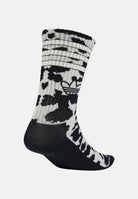 ADIDAS ORIGINALS  calzini Animal Graphic Crew Sock 2 Pairs Off White/Black bianco panna e nero unisex. KS9437 . ADIDAS ORIGINALS 
