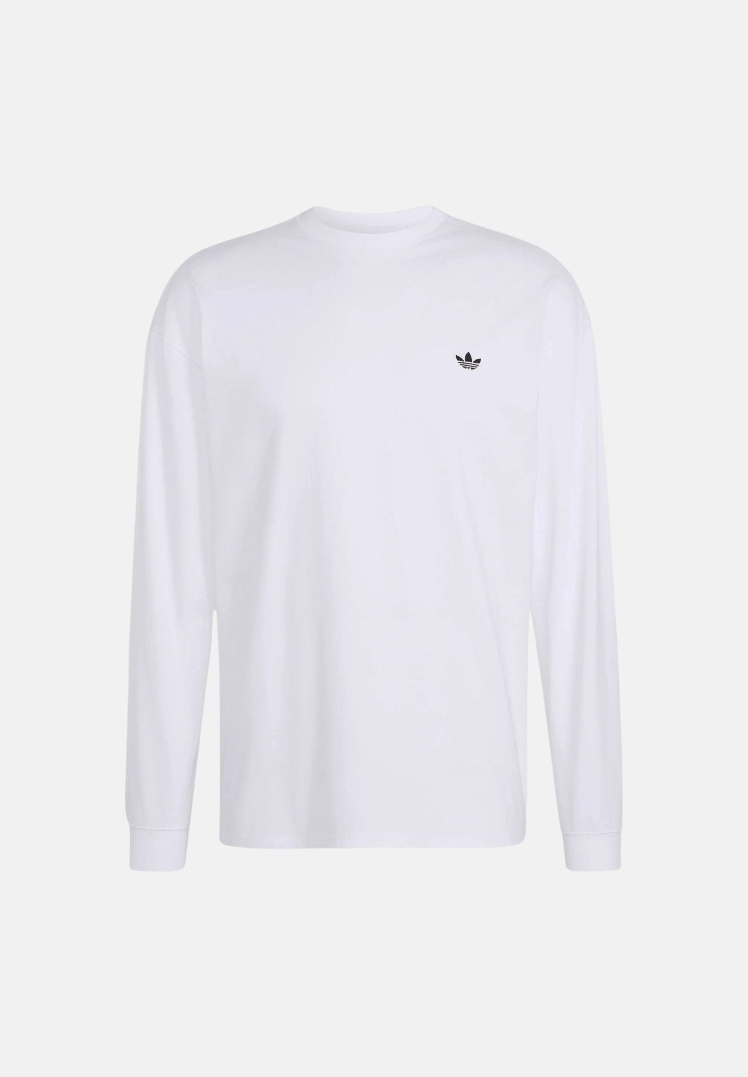 ADIDAS ORIGINALS T-shirt TREFOIL ESSENTIALS bianco da uomo con logo iconico KS9802 . ADIDAS ORIGINALS 