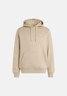 ADIDAS ORIGINALS Felpa TREFOIL ESSENTIALS HOODIE Khaki Three, beige da uomo con cappuccio KS9805 . ADIDAS ORIGINALS 