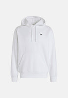ADIDAS ORIGINALS Felpa TREFOIL ESSENTIALS HOODIE bianca da uomo con cappuccio KS9806 . ADIDAS ORIGINALS 