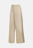 ADIDAS ORIGINALS Pantaloni 3 STRIPES PLEATED PANTS khaki beige da donna KS9949 . ADIDAS ORIGINALS 