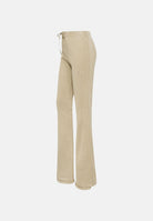 ADIDAS ORIGINALS Pantaloni SST BOOTCUT PANT Khaki Three beige da donna KT1915 . ADIDAS ORIGINALS 
