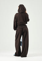 ADIDAS ORIGINALS Felpa SST DOUBLE FRONT auco-marrone da donna con doppio pannello frontale KT1922 . ADIDAS ORIGINALS 