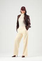 ADIDAS ORIGINALS Pantaloni WIDE LEG yellow per uomo e donna con design ampio e vita comoda elasticizzata. KT2281 . ADIDAS ORIGINALS 