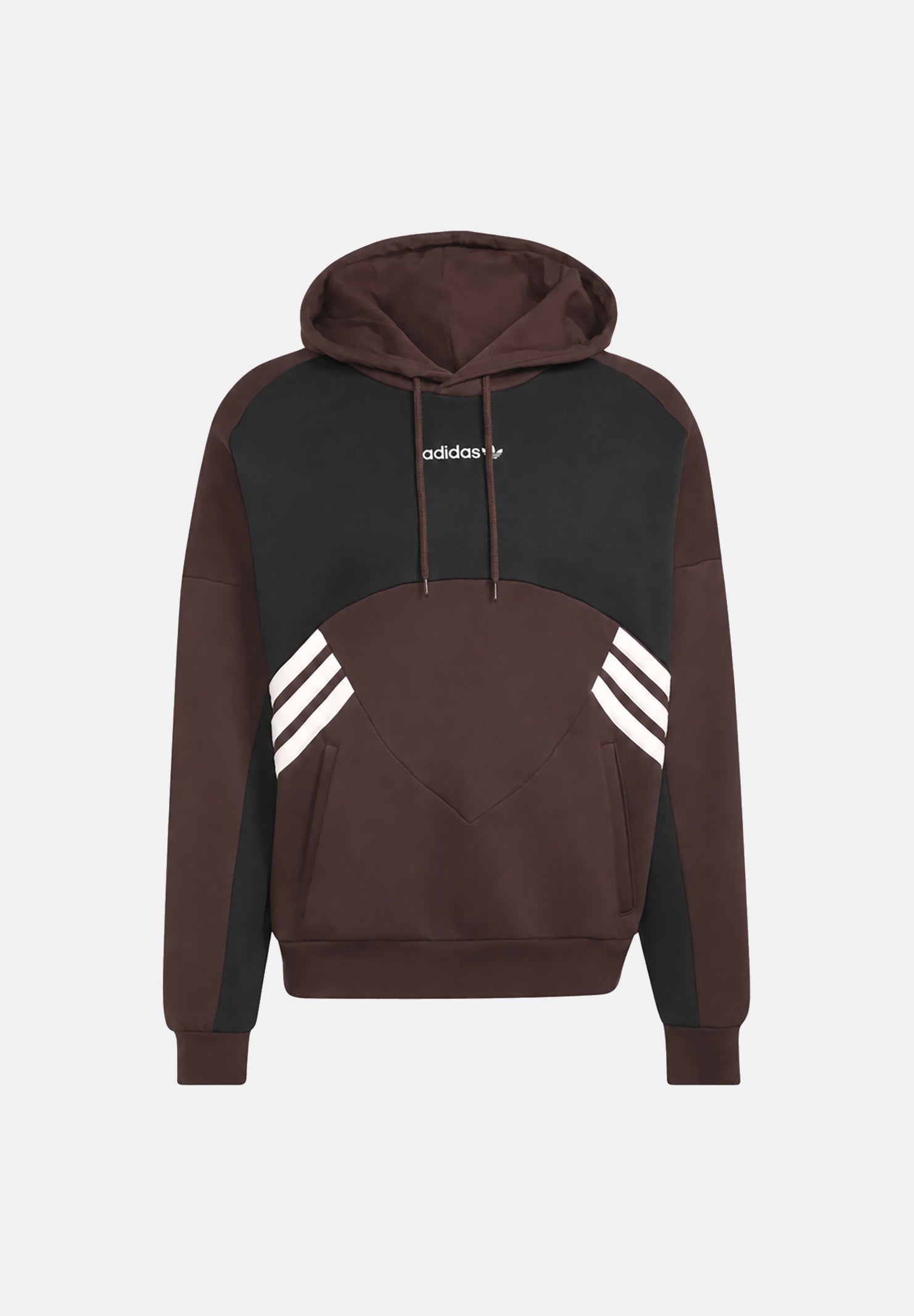 ADIDAS ORIGINALS Felpa con cappuccio SPACER TEAMGEIST aurora coffé-marrone da uomo KT4297 . ADIDAS ORIGINALS 