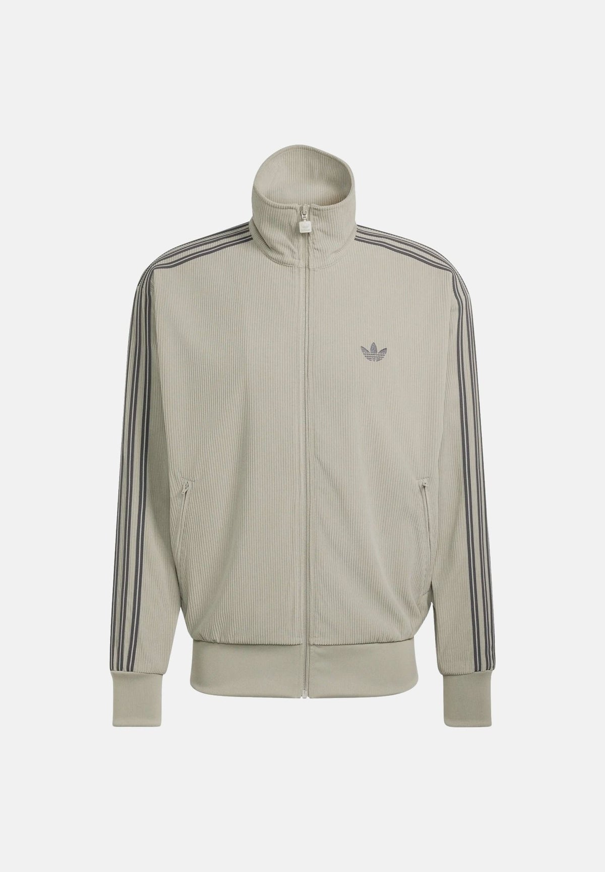 ADIDAS ORIGINALS Giacca SST TRACK TOP Silver Pebble beige uomo KT4331 . ADIDAS ORIGINALS 