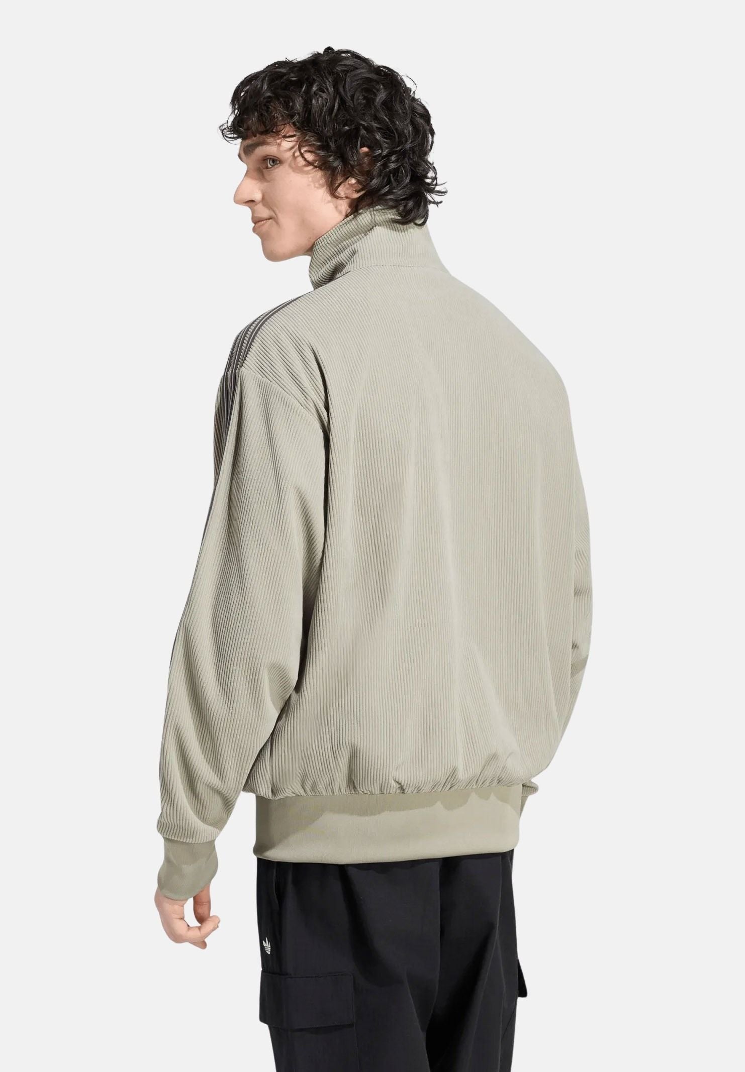 ADIDAS ORIGINALS Giacca SST TRACK TOP Silver Pebble beige uomo KT4331 . ADIDAS ORIGINALS 