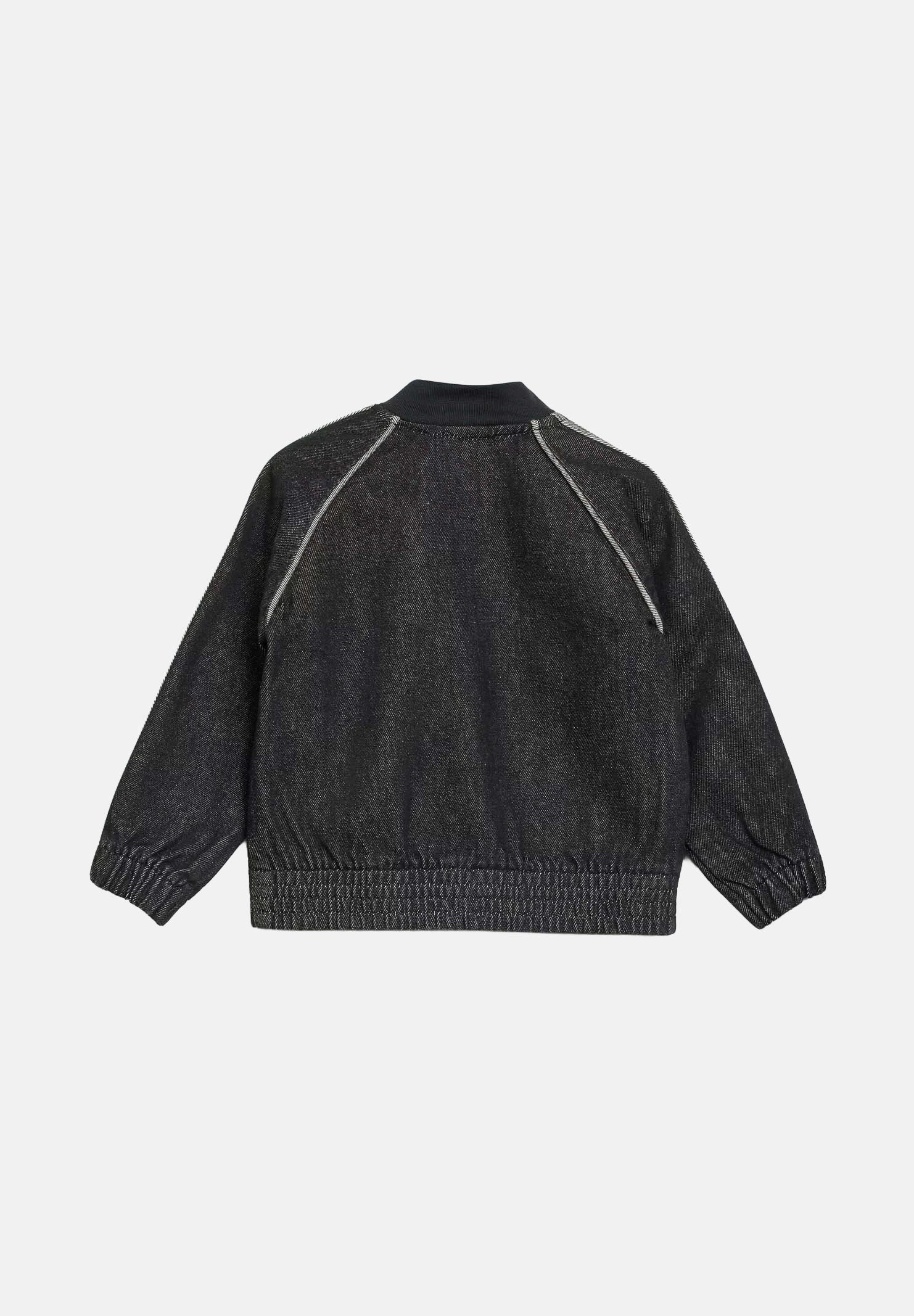 ADIDAS ORIGINALS Giacca SST Denim Track Top colore True Black da neonato. KT4385 . ADIDAS ORIGINALS 