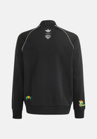ADIDAS ORIGINALS SST LOOSE TRACK TOP felpa con zip 3-Stripes Black/White nera e bianca unisex bambino. KT4404 . ADIDAS ORIGINALS 