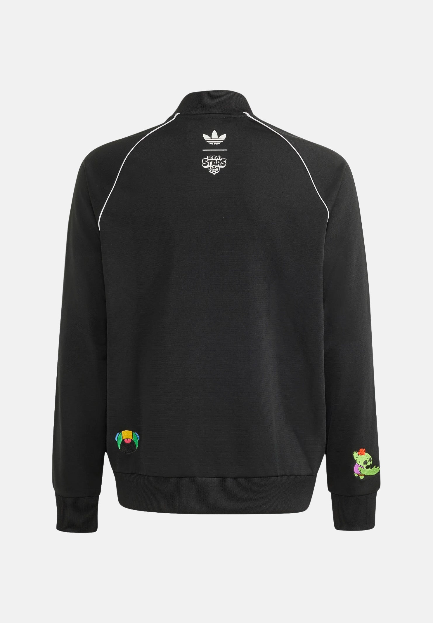 ADIDAS ORIGINALS SST LOOSE TRACK TOP felpa con zip 3-Stripes Black/White nera e bianca unisex bambino. KT4404 . ADIDAS ORIGINALS 