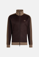 ADIDAS ORIGINALS Felpa CLASSIC TRACK TOP Aurora Coffee marrone da uomo KT5042 . ADIDAS ORIGINALS 