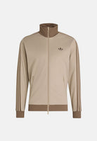 ADIDAS ORIGINALS Felpa CLASSIC TRACK TOP Khaki beige da uomo con zip e dettagli a contrasto. KT5044 . ADIDAS ORIGINALS 