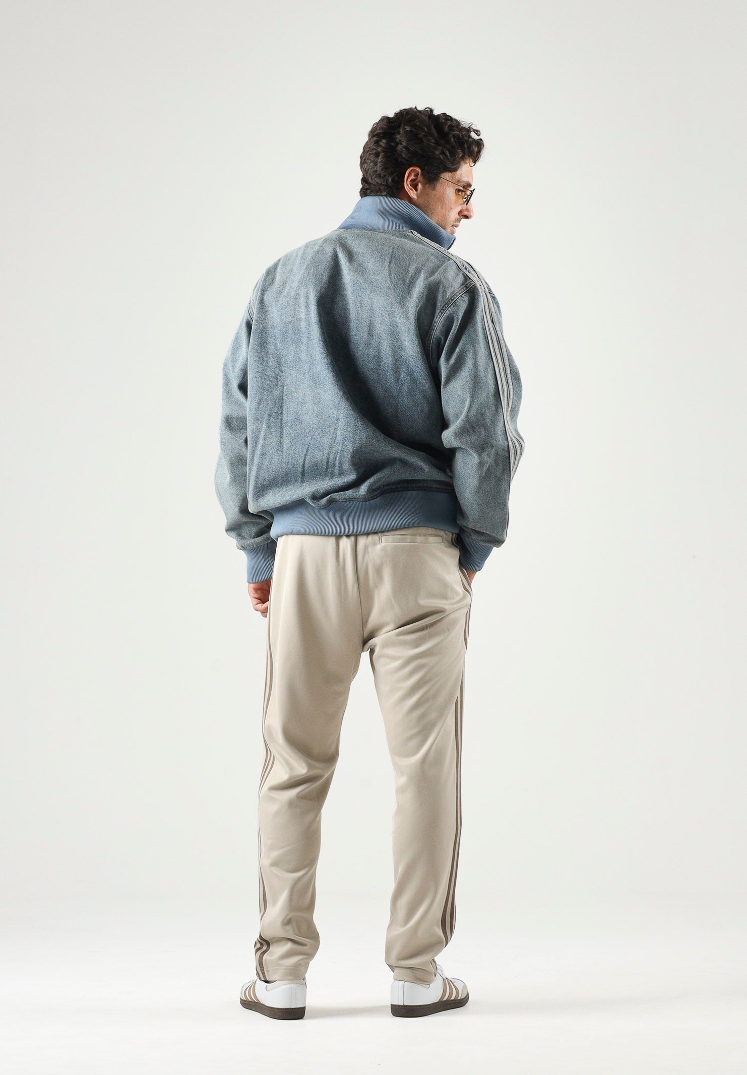 ADIDAS ORIGINALS Pantaloni CLASSIC TRACK PANTS Khaki Three beige da uomo KT5050 . ADIDAS ORIGINALS 