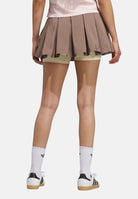 ADIDAS ORIGINALS Gonna WOVEN SKIRT colore Trace Brown, marrone, donna. KU0502 . ADIDAS ORIGINALS 