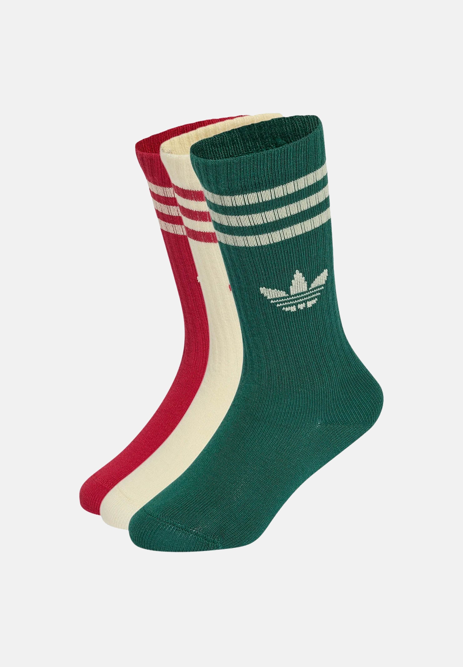 ADIDAS ORIGINALS Calze ORIGINALS STRIPED CREW SOCKS 6-PACK  unisex bambino. KU2004 . ADIDAS ORIGINALS 
