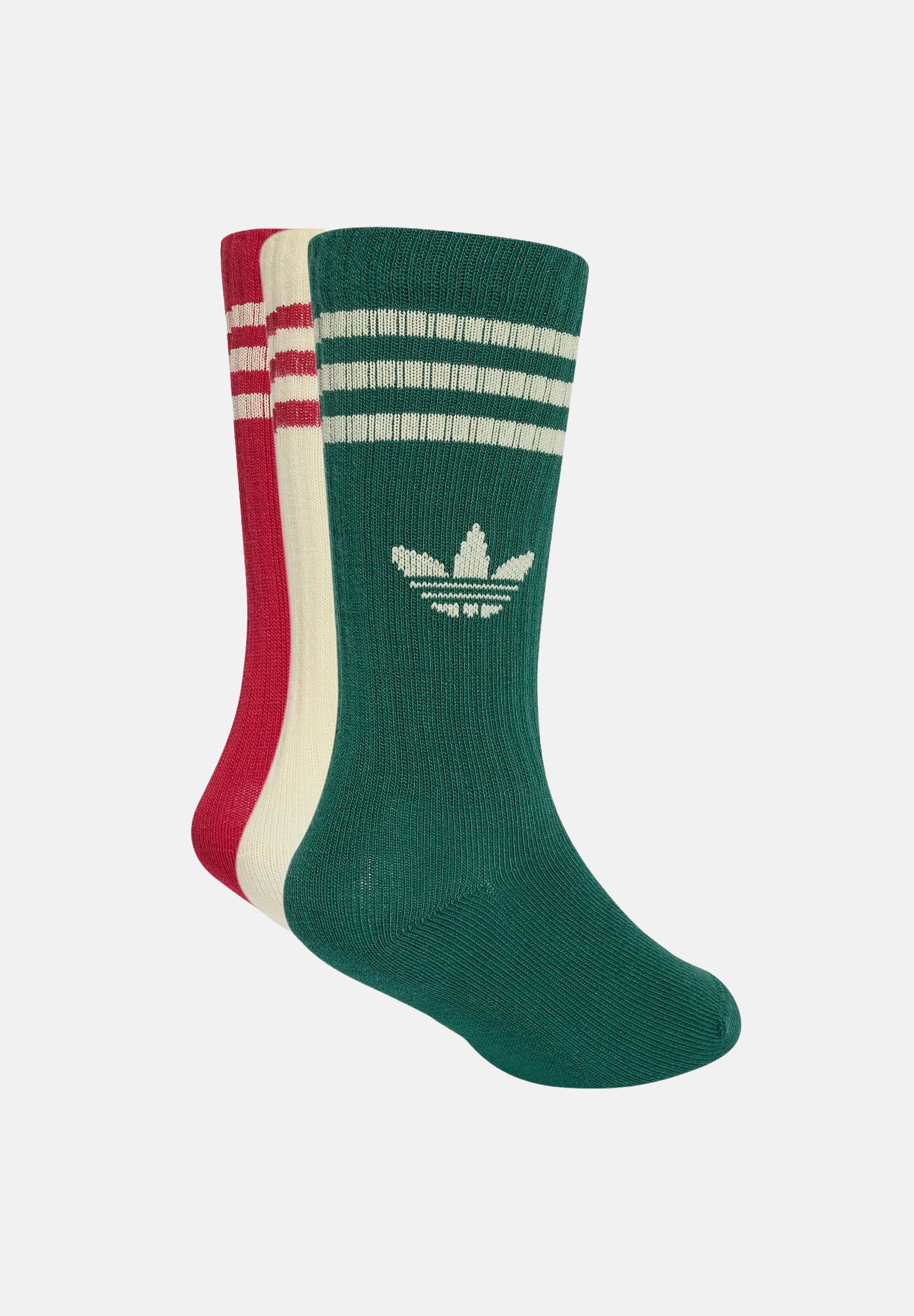 ADIDAS ORIGINALS Calze ORIGINALS STRIPED CREW SOCKS 6-PACK  unisex bambino. KU2004 . ADIDAS ORIGINALS 