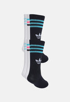 ADIDAS ORIGINALS Calze CALZINI A 3 STRISCE CREW 6 PAIA unisex bambino KU2006 . ADIDAS ORIGINALS 