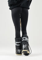 ADIDAS ORIGINALS Leggings W SEAMLESS nero da donna con vita alta e logo Trefoil. KU9745 . ADIDAS ORIGINALS 