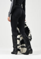 ADIDAS ORIGINALS Leggings W SEAMLESS nero da donna con vita alta e logo Trefoil. KU9745 . ADIDAS ORIGINALS 