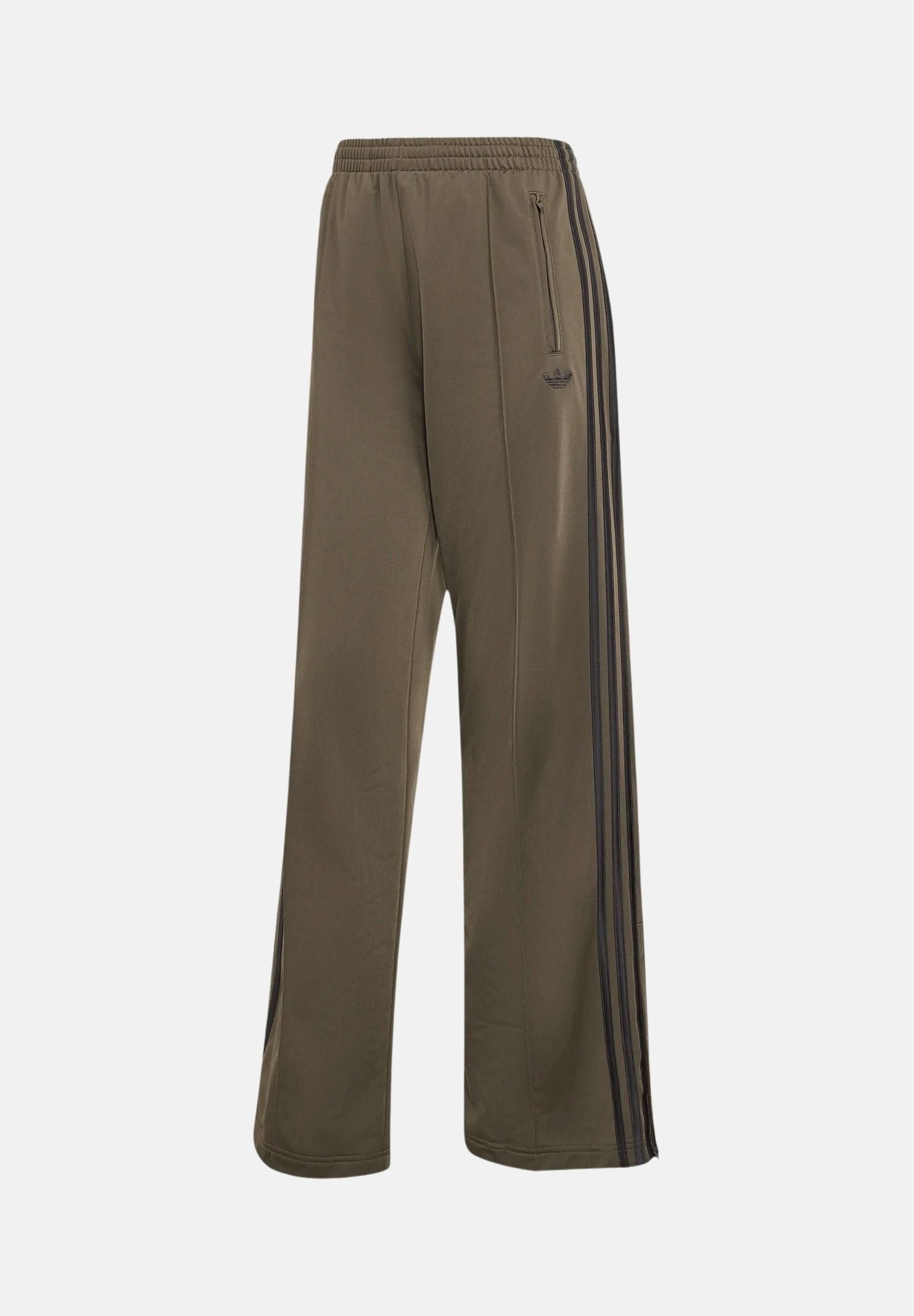 ADIDAS ORIGINALS Pantaloni FIREBIRD LOOSE Branch / marrone da uomo con gamba ampia, 3-Stripes laterali KV2234 . ADIDAS ORIGINALS 