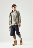 ADIDAS ORIGINALS T-shirt MONOGRAM silver-beige da uomo con fantasia monogram all-over. KV7268 . ADIDAS ORIGINALS 