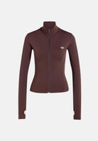 ADIDAS ORIGINALS Felpa ESSENTIALS POLYESTER aurora coffé -marrone da donna KV9157 . ADIDAS ORIGINALS 