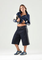 ADIDAS ORIGINALS Felpa FIREBIRD CLASSIC TRACK indigo blu da donna KV9551 . ADIDAS ORIGINALS 
