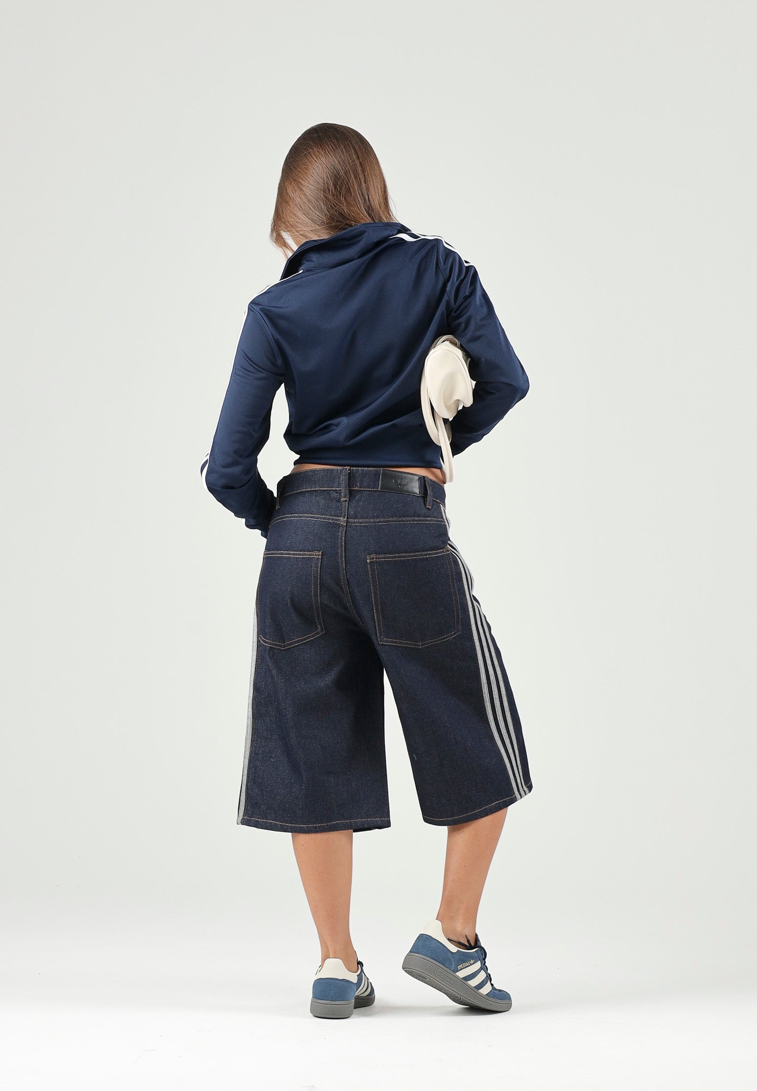 ADIDAS ORIGINALS Felpa FIREBIRD CLASSIC TRACK indigo blu da donna KV9551 . ADIDAS ORIGINALS 